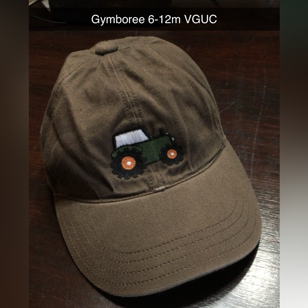Gymboree 6-12m Hat Cap with tractor